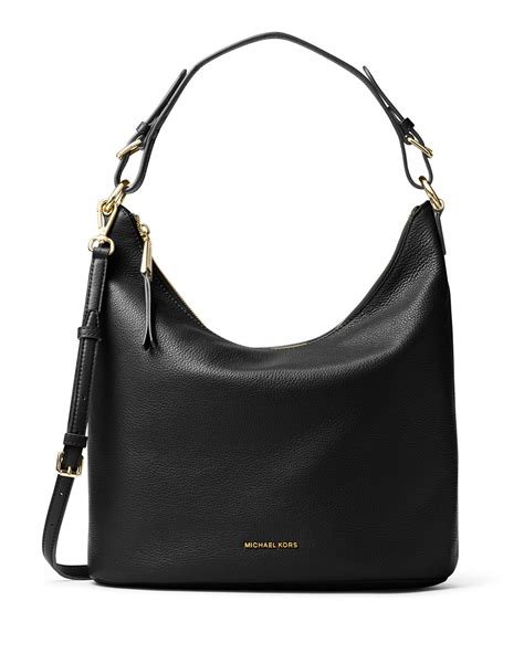 michael kors hobo bag lupita|MICHAEL Michael Kors Lupita Large Leather Hobo .